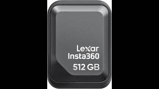 Insta360 Quick Reader 512GB Portable SSD, Fast External Thumb Drive Storage, USB-C Memory