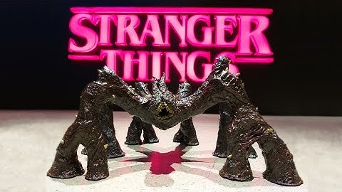 How to make The Mind Flayer | Stranger Things