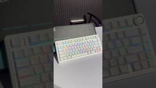 Aula F75 white keyboard ll #aulaf75 #whitesetup
