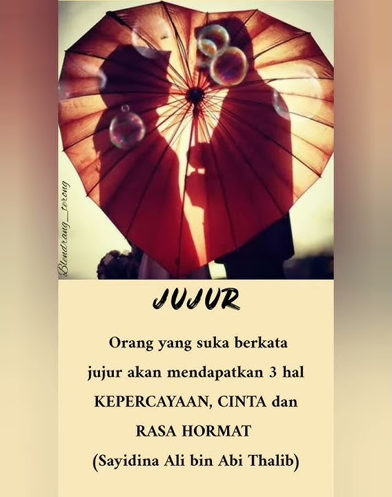Story WA kejujuran