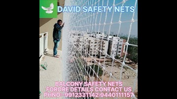 balcony safety net white colour #viral #safetynet #balconynet #safetyfirst