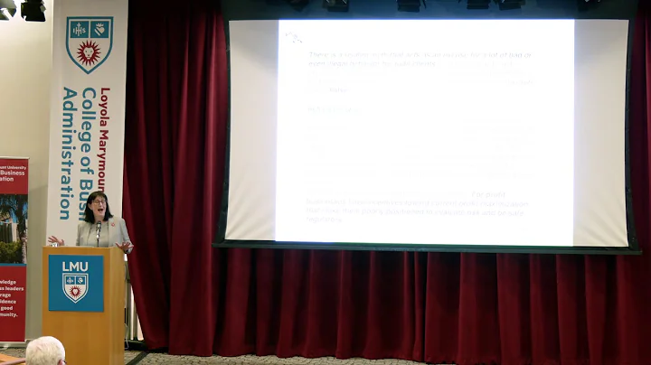 Accounting Ethics Lecture: Francine McKenna