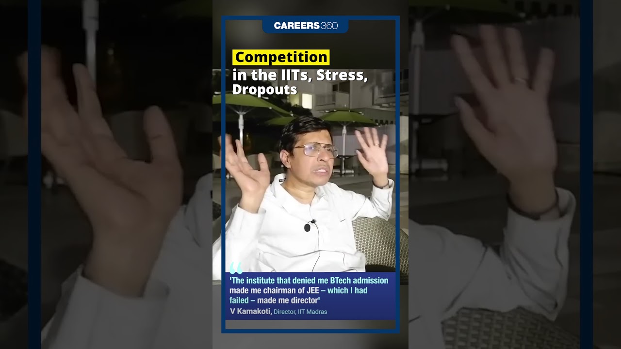IIT Madras director, V Kamakoti on competition in the IITs, stress, dropouts 