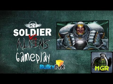 Soldier vs Aliens gameplay