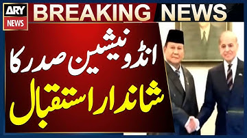 Indonesian President Presented Guard of Honour at Prime Minister House: Official Statement