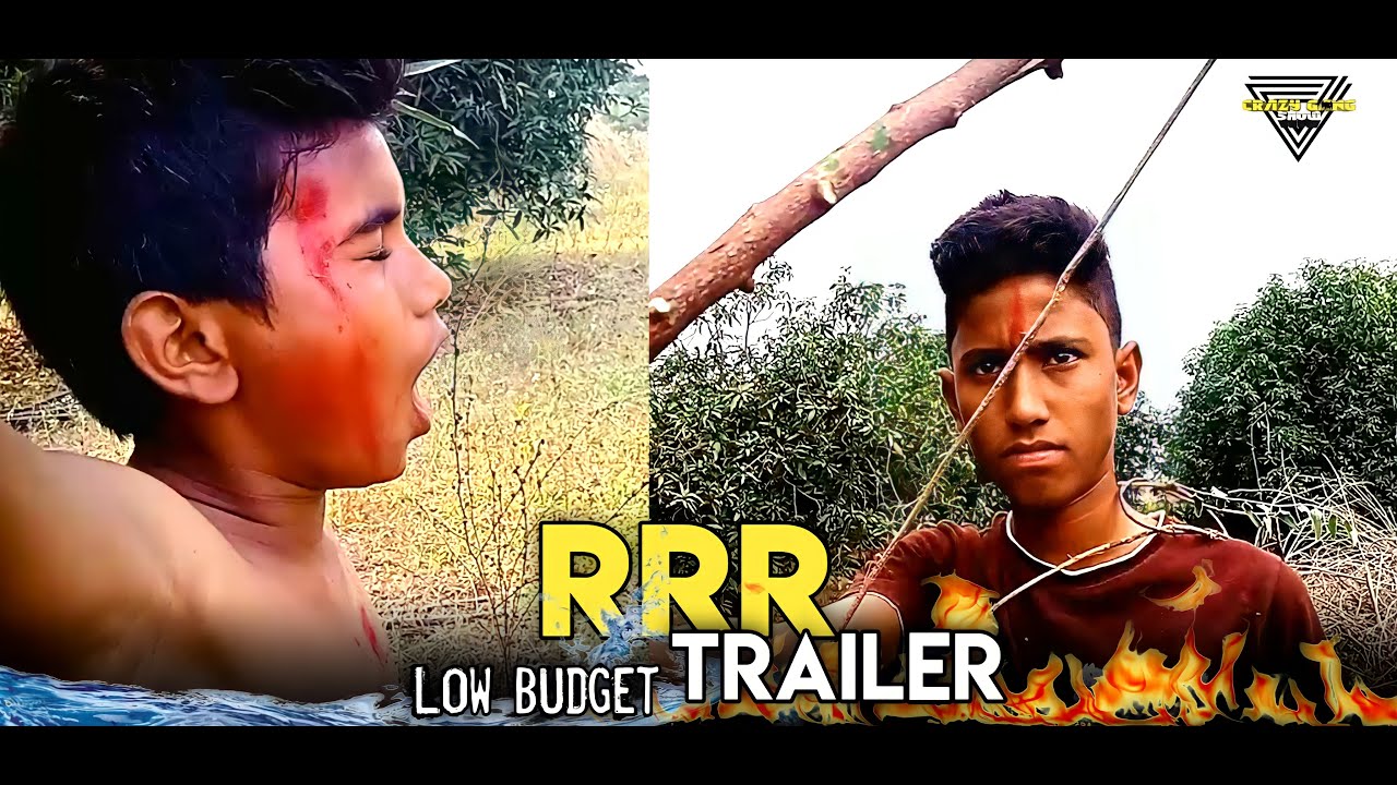 RRR Trailer Spoof | RRR Low Budget | Crazy Gang Show