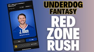 Red Zone Rush | Underdog Fantasy New Feature