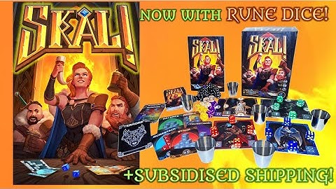 SKÅL! The Viking Rune Dice Game!  - Official Video