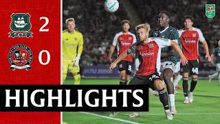 Highlights: Plymouth Argyle 2 Exeter City 0 (10/8/26) Carabao Cup R1 | Exeter City Football Club
