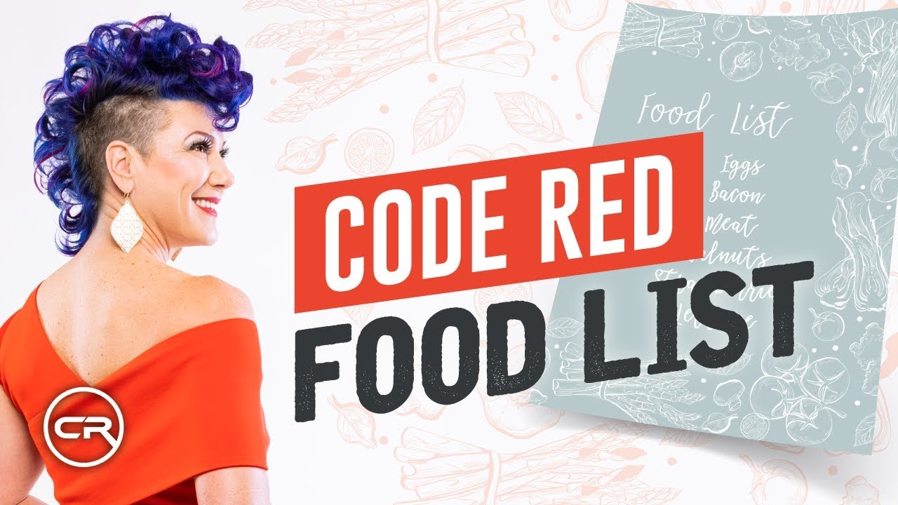 Pantry Foods For Weight Loss Code Red Food List Youtube