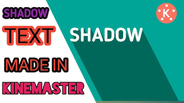 How to make LONG SHADOW text intro in kinemaster||kinemaster tips||kinemaster ka badshah||