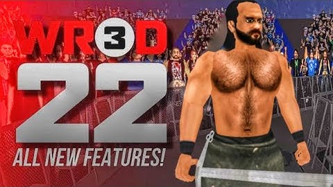 WR3D 2K22 New Mod Released With New Features For All Devices Android and PC.