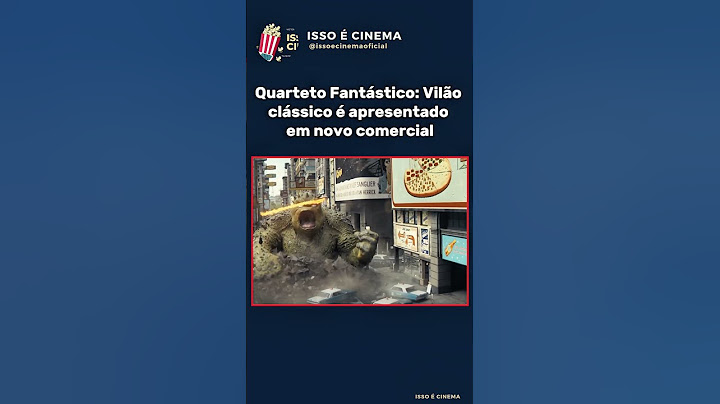 Novo comercial de Quarteto Fantástico Primeiros Passos