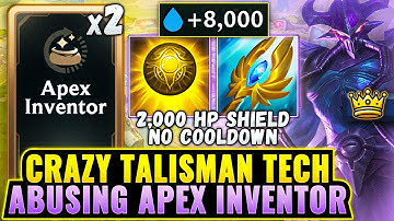 S+ Tier Augment Abuse: 8k Mana Kass + Infinite Item Spam (Apex Inventor) | League Arena Gameplay