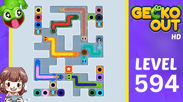 Gecko Out Level 594 Solution Walkthrough