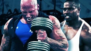 Martyn Ford Insane Arm Workout With Simeon Panda