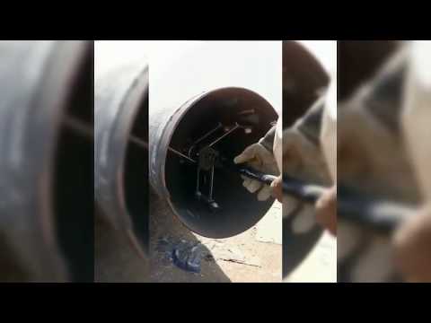 INTERNAL PIPE CLEANING TOOL | INTERNAL PIPE BLASTING MACHINE | SAND BLASTING