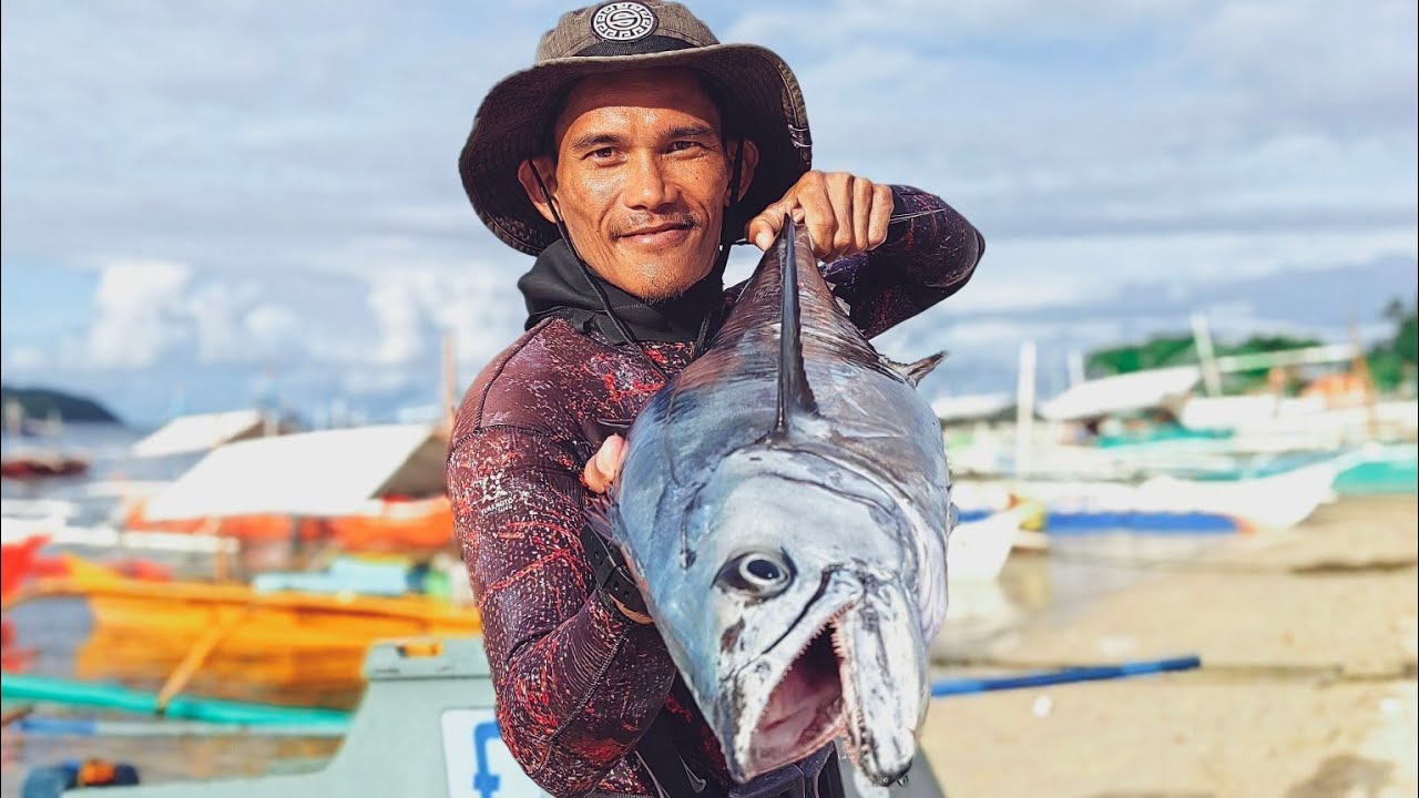 SUTUKIL NA KINGMACK😋 #spearfishingPhilipines #fishing #gopro