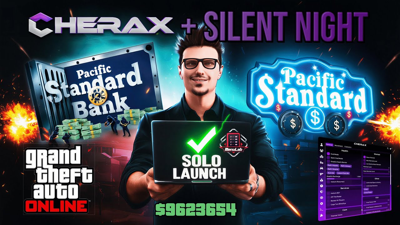 Golpe Pacific Standard En Segundos Cherax Silent Night Showcase GTA 