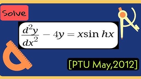 Find CF and PI of linear Ordinary differential equations of higher order easily #btech #gate