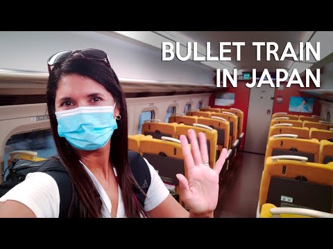 SHINKANSEN: amazing bullet train in Japan | Tokyo to Sendai in the Olympics 🚅