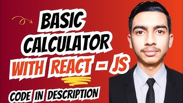 ReactJS Calculator App with Tailwind CSS | Fully Responsive | Live Demo + GitHub Source Code
