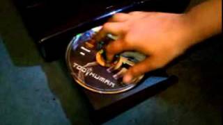 Xbox360 Slim - Disc Scratch Test/Demonstration