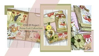 Prima Recipe Gift Pouch / CCC DT Project