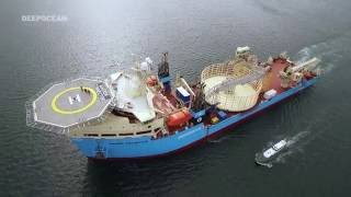 Construction Of The Maersk Connector In Under 4 Minutes
