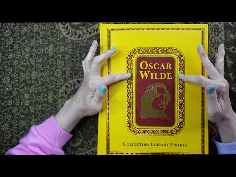 ASMR | Beautiful Oscar Wilde Book! - Picture of Dorian Gray - Whispered Chapter One