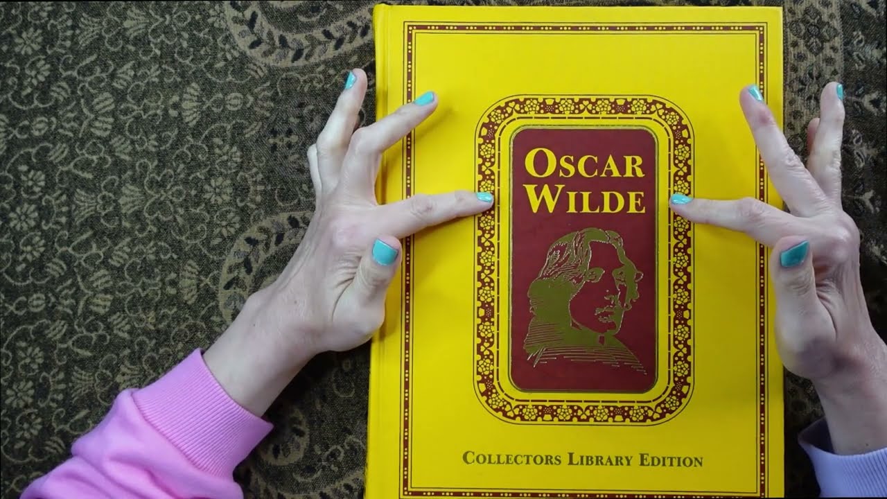 ASMR | Beautiful Oscar Wilde Book! - Picture of Dorian Gray - Whispered Chapter One