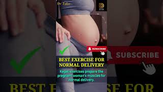 Best exercise during pregnancy for normal delivery?❤ Kegel exercise benefits ?
