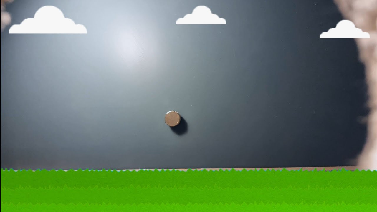 Falling and jumping bolt - Stop-motion practice - YouTube