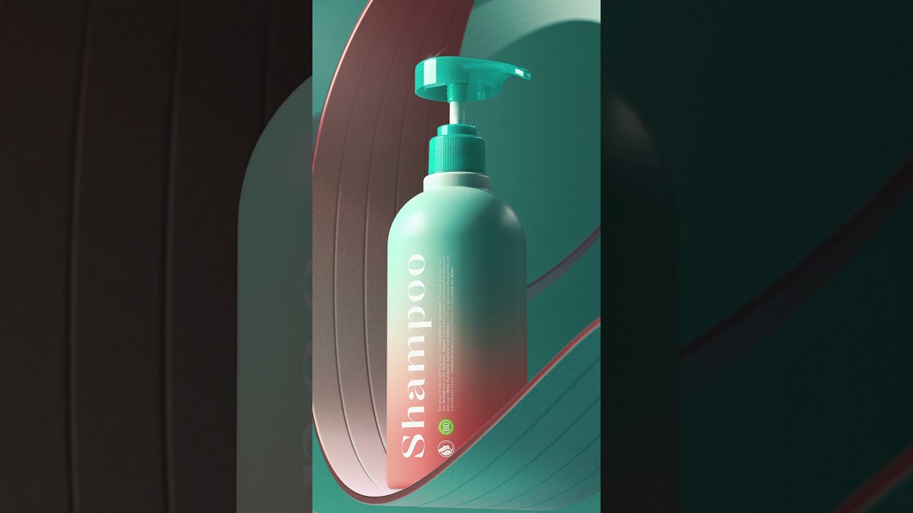 Shampoo Breakdown - Blender + Octane