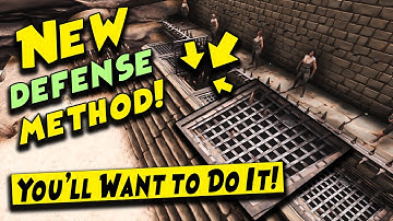 New defense method! - How to deal continuous damage to enemies? | CONAN EXILES