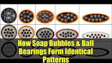 How Soap Bubbles & Ball Bearings Form Identical Patterns | New Material Science Breakthrough