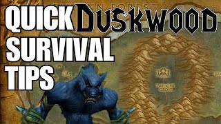 1 MINUTE Tips for Duskwood - Classic WoW