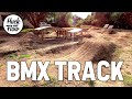 Riding My Backyard BMX Track!