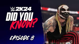 WWE 2K24 Did You Know?: New Fiend Update, Unique Moves, Victory Scenes Added & More! (Episode 8)