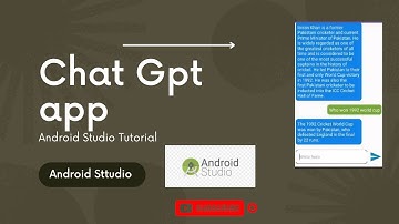 how to make chatgpt app in android studio  | java  | android studio tutorial 2023