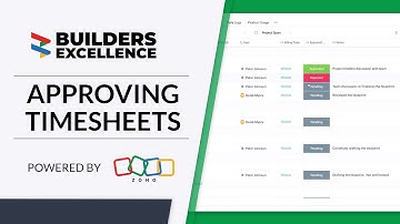 Approving Timesheets in Zoho Projects