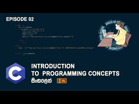 Introduction to Computer programs | C Programming සිංහල Tutorial Episode 02 |SL Android#cprogramming