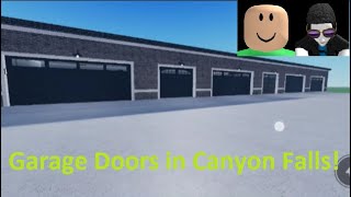 Garage Doors in Canyon Falls | Roblox