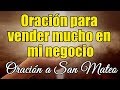 Oración para vender mucho en mi negocio - Oración a San Mateo