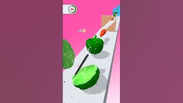 Slicer Runner! Very satisfying and relaxing ASMR slicing game