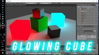 #1 Blender - How to Make Glowing Cube