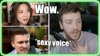 Big streamers amazed by CdawgVA's voice acting skills (Ft Sykkuno, Miyoung, Fuslie, Ludwig)
