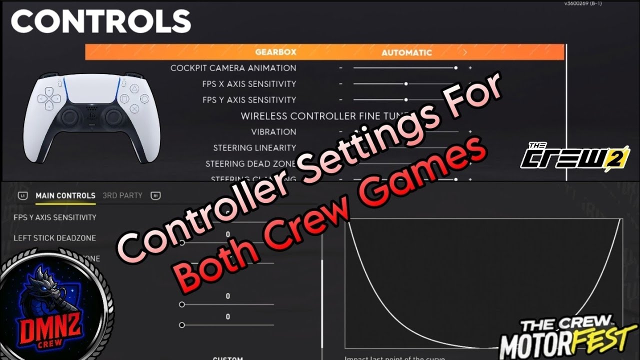Controller Settings For The Crew Motorfest & The Crew 2