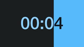 10 to 1 Countdown with English Voice | 10 Second | Sky Midnight | Bold Learn Numbers