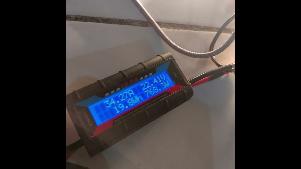 Bench test, Nitro'S LR 21700 70Amp 4000mah Long Range battery test 